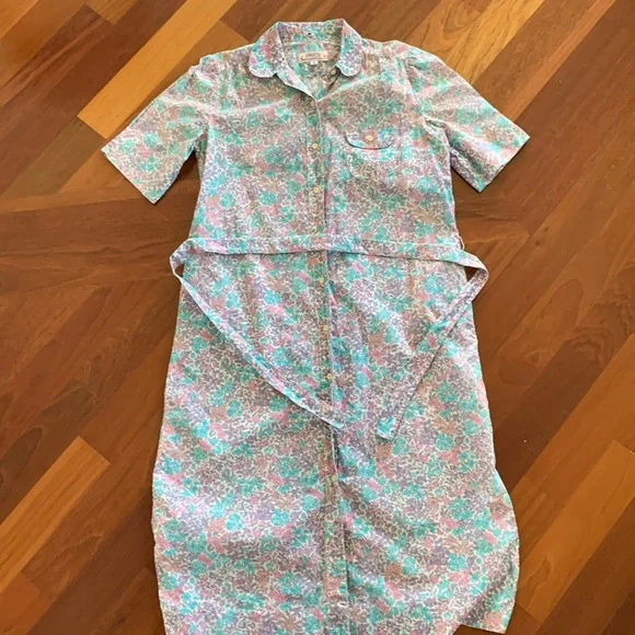 Liberty of London Vintage Button Down Dress - Picture 3 of 9